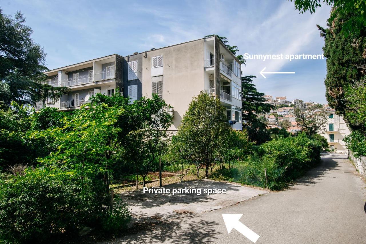 Sunnynest Apartment - 3Br Apt With Free Parking & Wi-Fi, Close To Lapad Bay Beach Dubrovnik Exterior foto